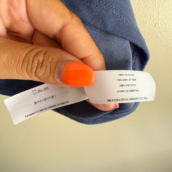 Patagonia Blue Apilene Short Sleeve Top - Medium - Picture 5 of 8